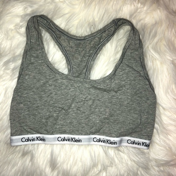 Calvin Klein Grey Bralette - Picture 1 of 2